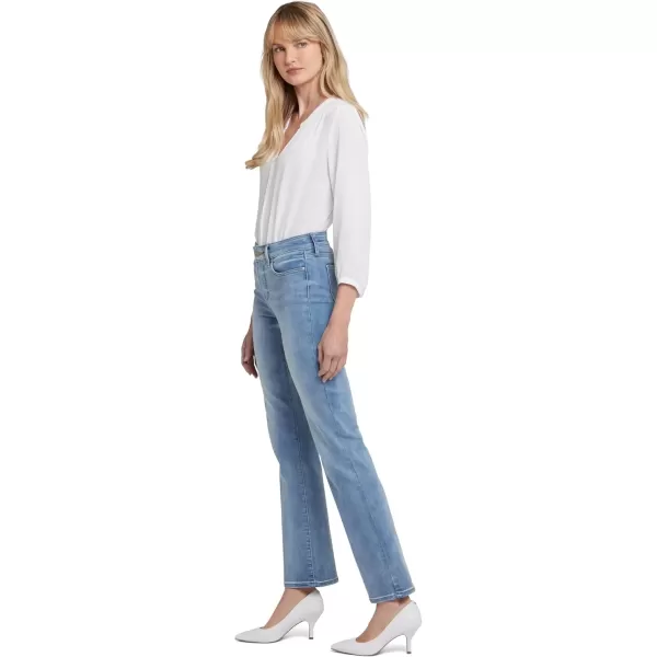 imageNYDJ Womens Marilyn Straight Denim JeanBiscayne