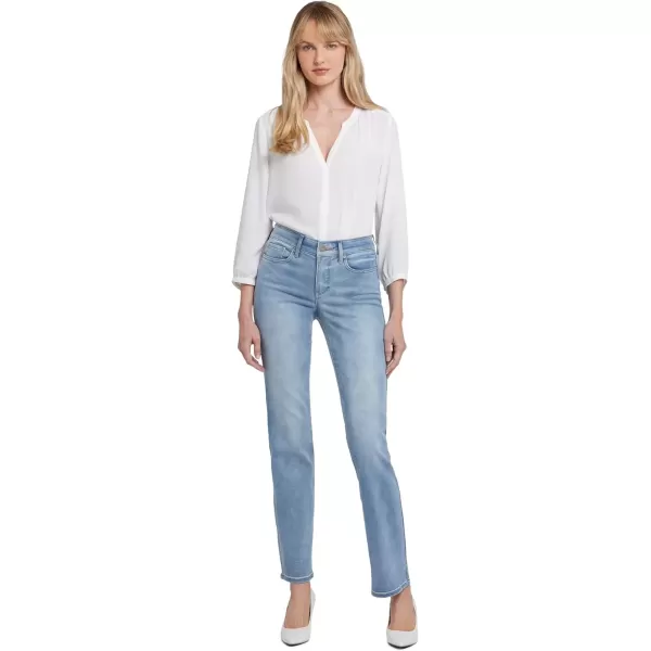 imageNYDJ Womens Marilyn Straight Denim JeanBiscayne