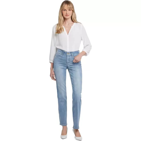 imageNYDJ Womens Marilyn Straight Denim JeanBiscayne