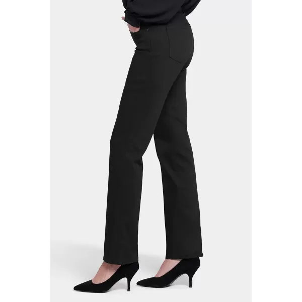 imageNYDJ Womens Marilyn Straight Denim JeanBlack Rinse