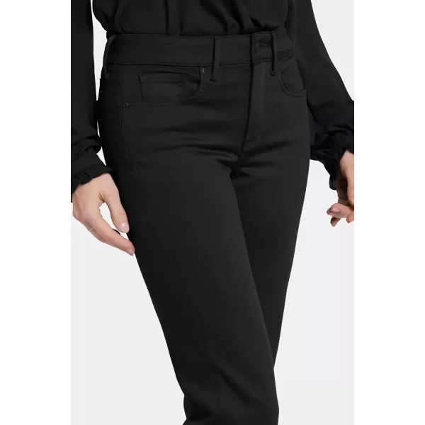 imageNYDJ Womens Marilyn Straight Denim JeanBlack Rinse