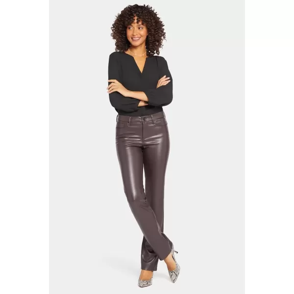 imageNYDJ Womens Marilyn Straight Denim JeanCordovan