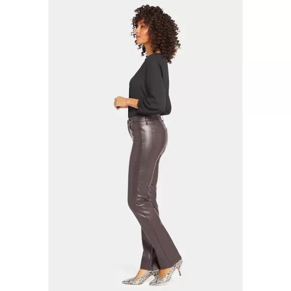 imageNYDJ Womens Marilyn Straight Denim JeanCordovan