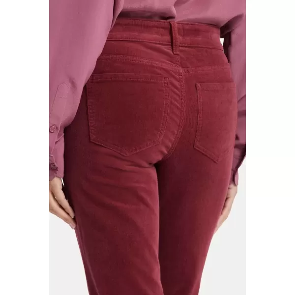 imageNYDJ Womens Marilyn Straight Denim JeanCranberry Pie