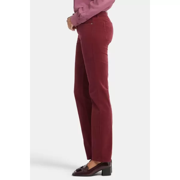 imageNYDJ Womens Marilyn Straight Denim JeanCranberry Pie