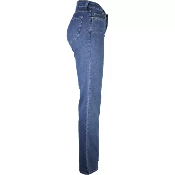 imageNYDJ Womens Marilyn Straight Denim JeanMonrovia Deep