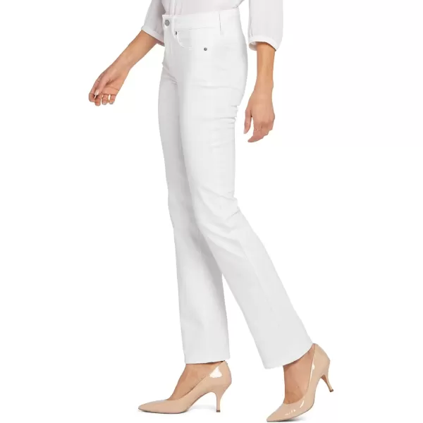 imageNYDJ Womens Marilyn Straight Denim JeanOptic White