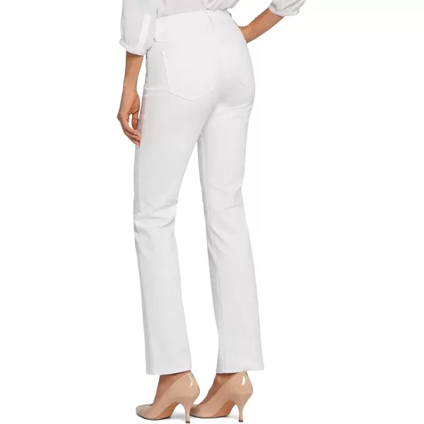 imageNYDJ Womens Marilyn Straight Denim JeanOptic White
