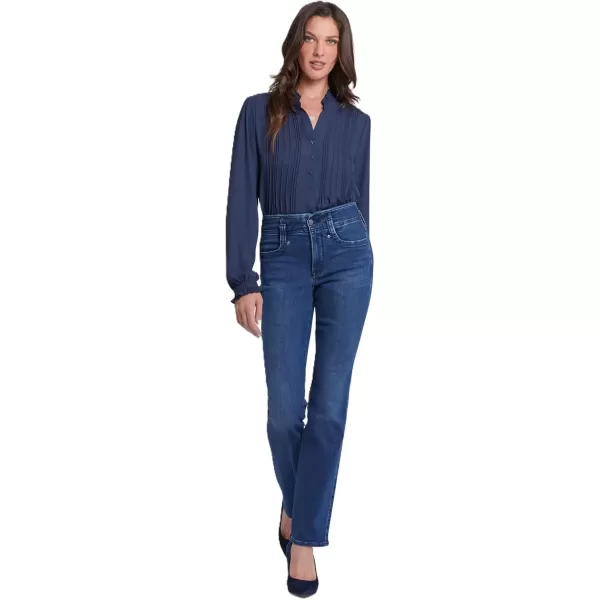 imageNYDJ Womens Marilyn Straight Denim JeanRendezvous