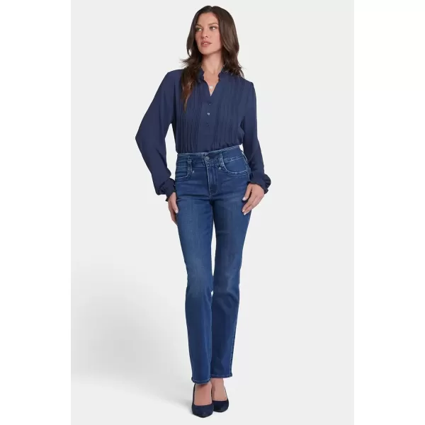 imageNYDJ Womens Marilyn Straight Denim JeanRendezvous