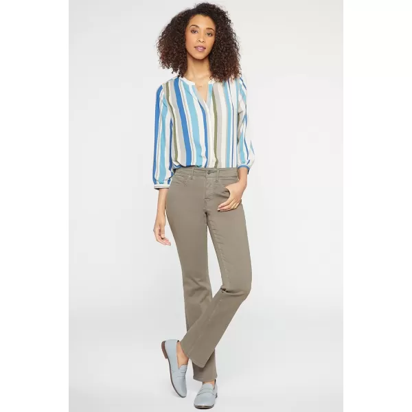imageNYDJ Womens Marilyn Straight Denim JeanRipe Olive
