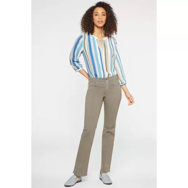 imageNYDJ Womens Marilyn Straight Denim JeanRipe Olive