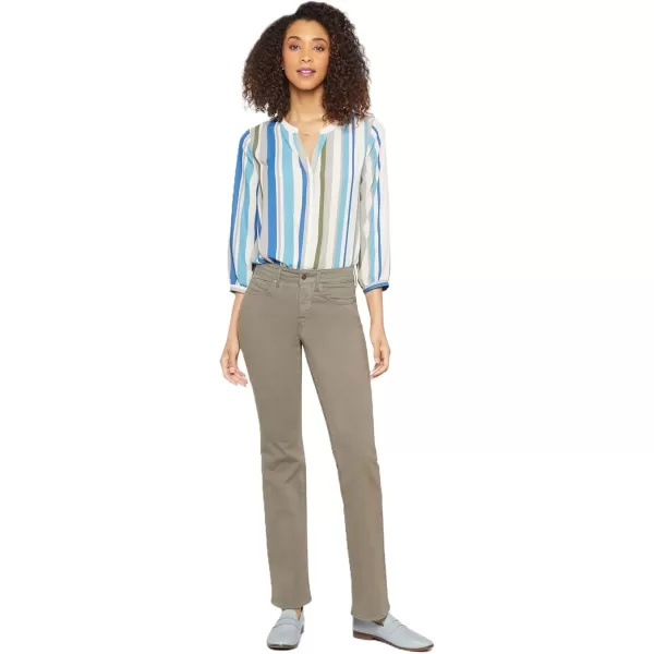 imageNYDJ Womens Marilyn Straight Denim JeanRipe Olive