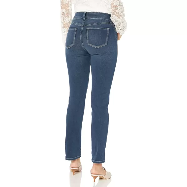 imageNYDJ Womens Marilyn Straight Denim JeanRome Future