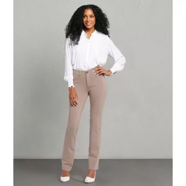 imageNYDJ Womens Marilyn Straight Denim JeanSaddlewood