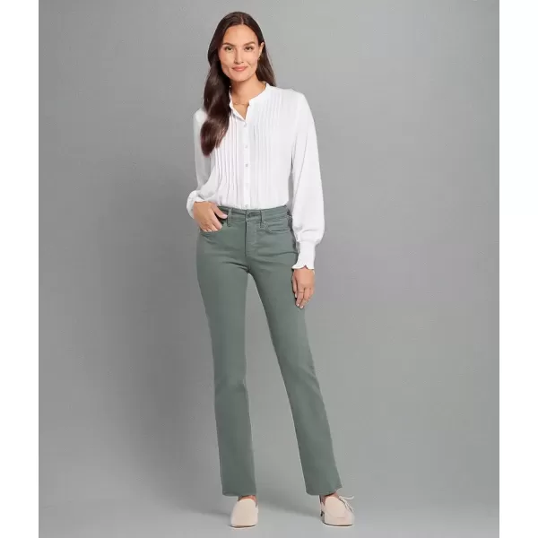 imageNYDJ Womens Marilyn Straight Denim JeanSage Leaf