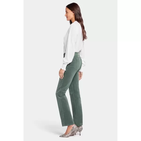imageNYDJ Womens Marilyn Straight Denim JeanSage Leaf Corduroy