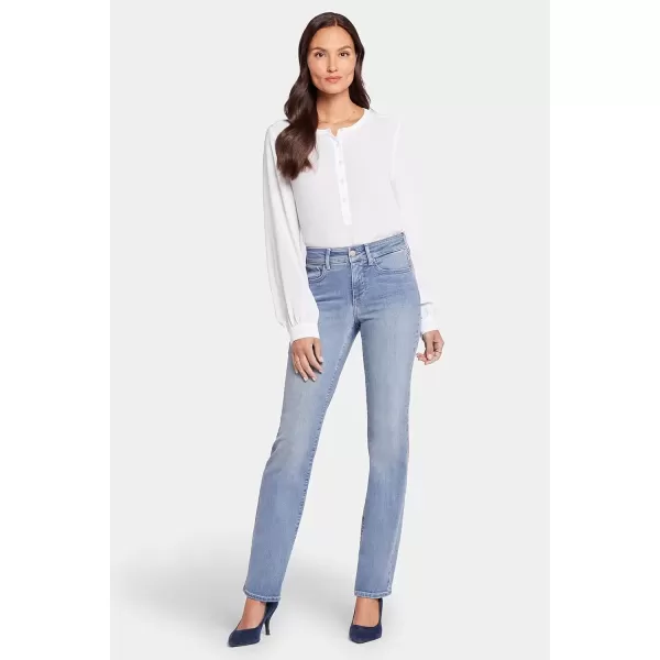 imageNYDJ Womens Marilyn Straight Denim JeanThistle Falls