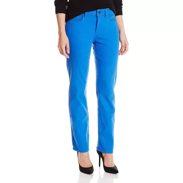imageNYDJ Womens Petite Marilyn Straight JeanAtlantis Blue