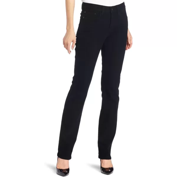 imageNYDJ Womens Petite Marilyn Straight JeanBlack 3082