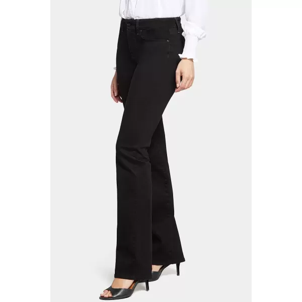 imageNYDJ Womens Petite Marilyn Straight JeanBlack