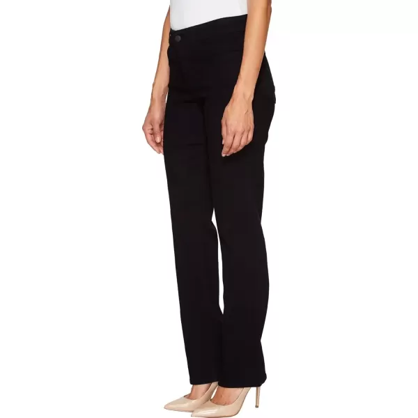 imageNYDJ Womens Petite Marilyn Straight JeanBlack 4333