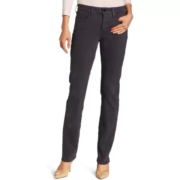imageNYDJ Womens Petite Marilyn Straight JeanDark Ash