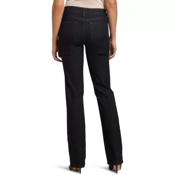 imageNYDJ Womens Petite Marilyn Straight JeanDark Enzyme 3095
