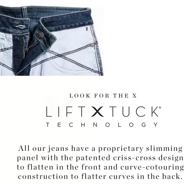 imageNYDJ Womens Petite Marilyn Straight JeanFeather