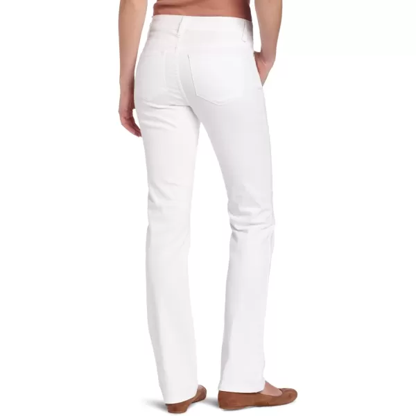 imageNYDJ Womens Petite Marilyn Straight JeanOptic White 77227