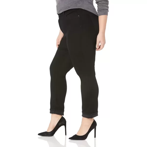 imageNYDJ Womens Plus Size Marilyn Straight Ankle Jeans  Slimming ampamp Flattering FitBlack 2299