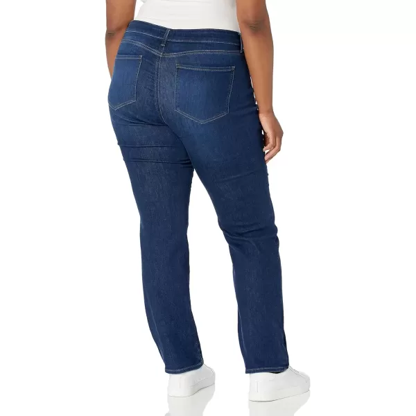 imageNYDJ Womens Plus Size Marilyn Straight Ankle Jeans  Slimming ampamp Flattering FitCooper