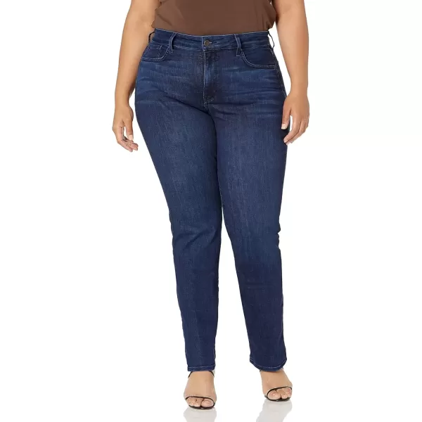 imageNYDJ Womens Plus Size Marilyn Straight Ankle Jeans  Slimming ampamp Flattering FitDenslowe
