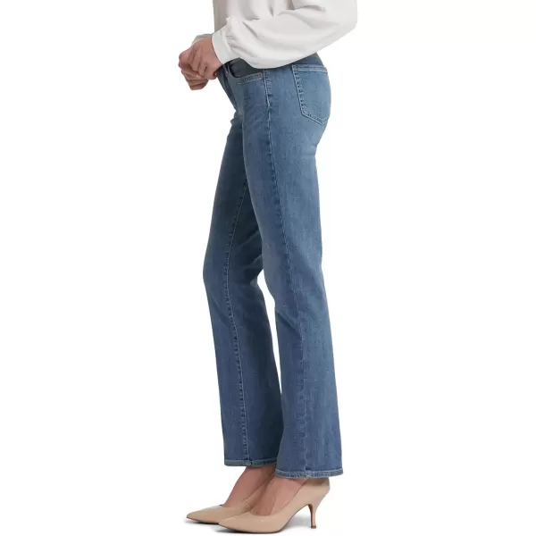 imageNYDJ Womens Plus Size Marilyn Straight Ankle Jeans  Slimming ampamp Flattering FitLightweight Heyburn Wash