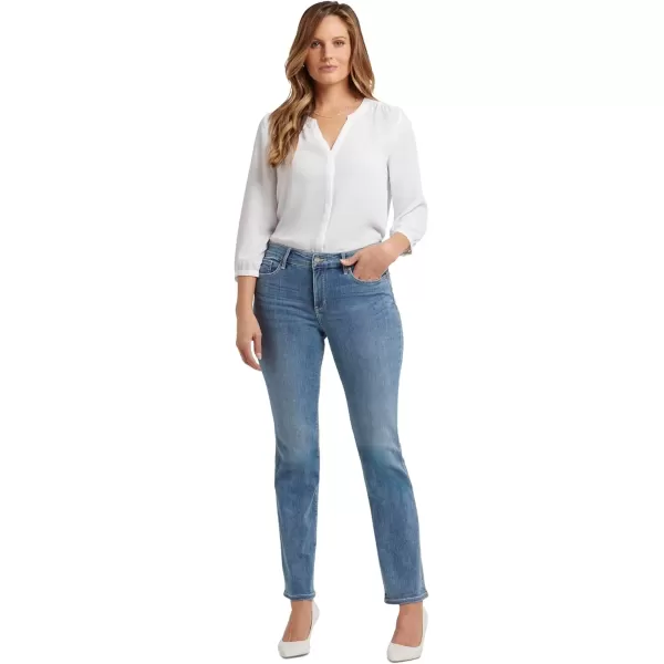 imageNYDJ Womens Plus Size Marilyn Straight Ankle Jeans  Slimming ampamp Flattering FitLightweight Heyburn Wash