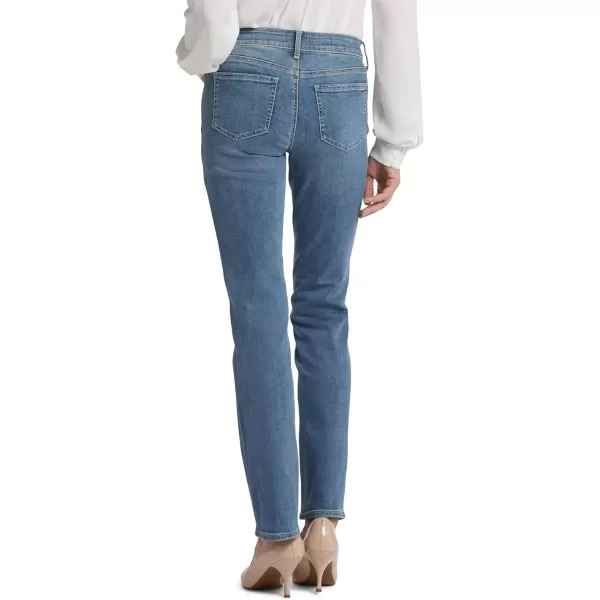 imageNYDJ Womens Plus Size Marilyn Straight Ankle Jeans  Slimming ampamp Flattering FitLightweight Heyburn Wash