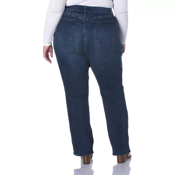 imageNYDJ Womens Plus Size Marilyn Straight Ankle Jeans  Slimming ampamp Flattering FitLombard