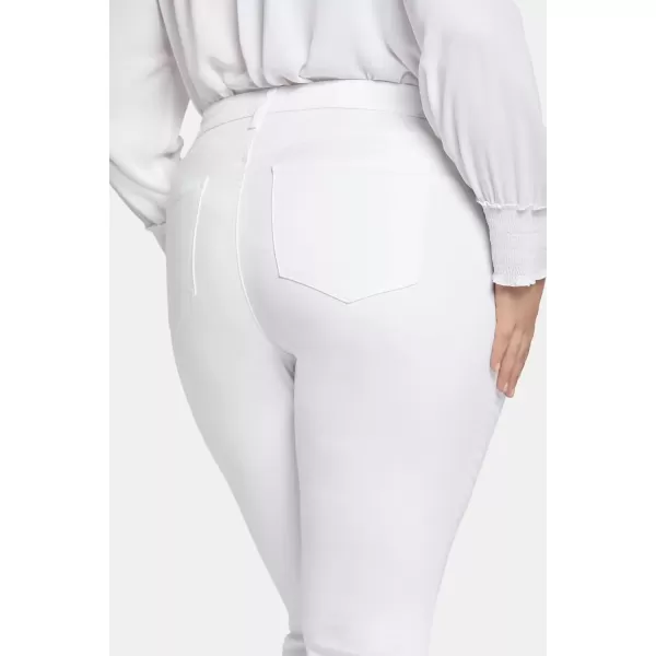 imageNYDJ Womens Plus Size Marilyn Straight Ankle Jeans  Slimming ampamp Flattering FitOptic White