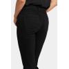 imageNYDJ Womens Barbara Bootcut Fit Denim JeansBlack