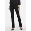 imageNYDJ Womens Pull On Marilyn StraightBlack