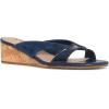 imageNYDJ Womens Contessa Wedge SandalNavy