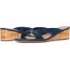 imageNYDJ Womens Contessa Wedge SandalNavy