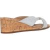 imageNYDJ Womens Contessa Wedge SandalSilver