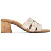 imageNYDJ Womens Gloriana Metallic SuedePewter