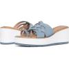 imageNYDJ Womens Reesie Wedge SandalBlue Sky