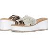 imageNYDJ Womens Reesie Wedge SandalPewter