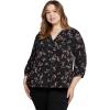 imageNYDJ Womens Plus Size Pintuck BlouseCynthiana
