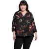 imageNYDJ Womens Plus Size Pintuck BlouseLynbrook Garden