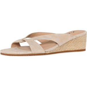 imageNYDJ Womens Contessa Wedge SandalSand Light Gold