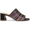imageNYDJ Womens Comfortable And Designer Slipon Mules In Wedge HeelsBlack Multi